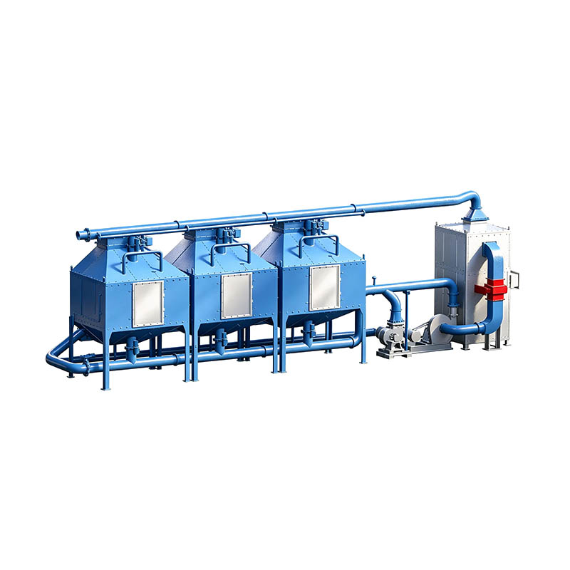 Hệ thống hấp phụ, giải hấp và đốt xúc tác bằng than hoạt tính